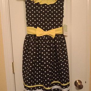 New girl's dress size 16 Bonnie Jean brand